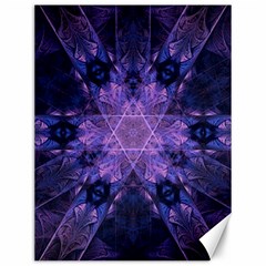 Fractal Symbol Pattern Design Canvas 12  X 16  by Wegoenart