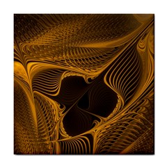 Fractal Design Background Pattern Tile Coaster by Wegoenart