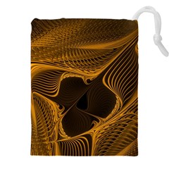 Fractal Design Background Pattern Drawstring Pouch (4xl)