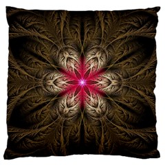 Fractal Background Design Abstract Large Cushion Case (one Side) by Wegoenart