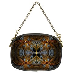 Fractal Art Abstract Pattern Chain Purse (two Sides) by Wegoenart