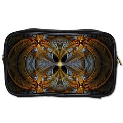 Fractal Art Abstract Pattern Toiletries Bag (one Side) by Wegoenart