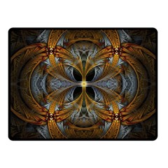 Fractal Art Abstract Pattern Fleece Blanket (small) by Wegoenart