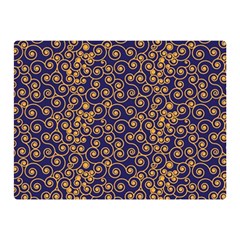 Spiral Pattern Texture Fractal Double Sided Flano Blanket (mini)  by Wegoenart