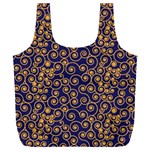 Spiral Pattern Texture Fractal Full Print Recycle Bag (XXL) Back