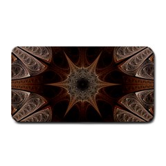 Fractal Abstract Star Pattern Medium Bar Mats by Wegoenart