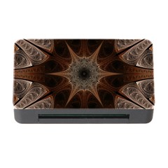 Fractal Abstract Star Pattern Memory Card Reader With Cf by Wegoenart