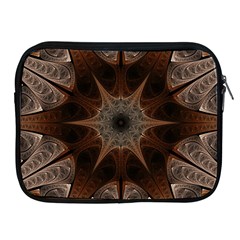 Fractal Abstract Star Pattern Apple Ipad 2/3/4 Zipper Cases by Wegoenart