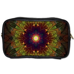 Art Abstract Fractal Pattern Toiletries Bag (one Side) by Wegoenart