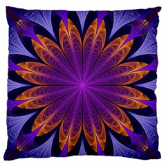 Art Abstract Fractal Pattern Standard Flano Cushion Case (one Side) by Wegoenart