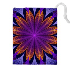 Art Abstract Fractal Pattern Drawstring Pouch (4xl)