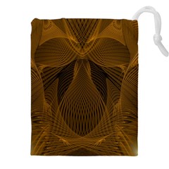 Fractal Design Background Pattern Drawstring Pouch (5xl)