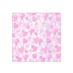 Valentine Background Hearts Bokeh Satin Bandana Scarf by Nexatart