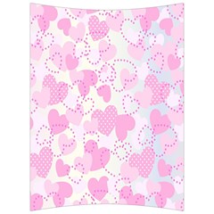 Valentine Background Hearts Bokeh Back Support Cushion by Nexatart