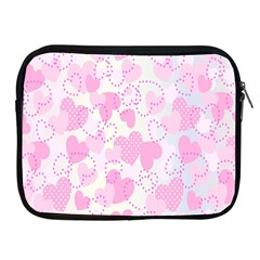 Valentine Background Hearts Bokeh Apple Ipad 2/3/4 Zipper Cases by Nexatart