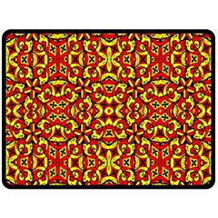 Rby-c-5-2 Fleece Blanket (large)  by ArtworkByPatrick