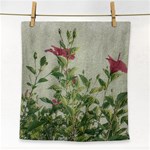 Botanical Vintage Style Motif Artwork 2 Face Towel Front