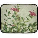 Botanical Vintage Style Motif Artwork 2 Fleece Blanket (Mini) 35 x27  Blanket