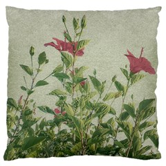 Botanical Vintage Style Motif Artwork 2 Standard Flano Cushion Case (one Side) by dflcprintsclothing