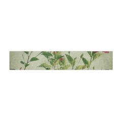 Botanical Vintage Style Motif Artwork 2 Flano Scarf (mini) by dflcprintsclothing