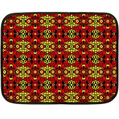 Rby-c-5-3 Double Sided Fleece Blanket (mini)  by ArtworkByPatrick