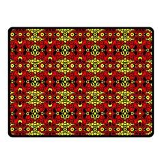 Rby-c-5-3 Double Sided Fleece Blanket (small)  by ArtworkByPatrick