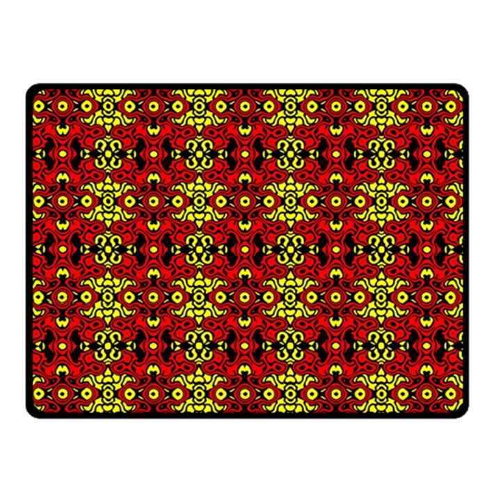 RBY-C-5-3 Double Sided Fleece Blanket (Small) 