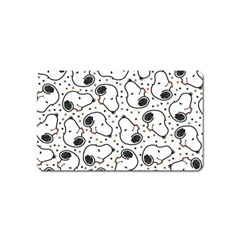 Dog Pattern Magnet (name Card) by Wegoenart