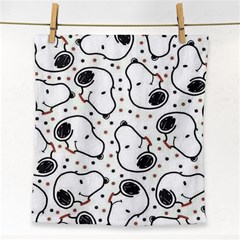 Dog Pattern Face Towel by Wegoenart