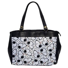 Dog Pattern Oversize Office Handbag by Wegoenart