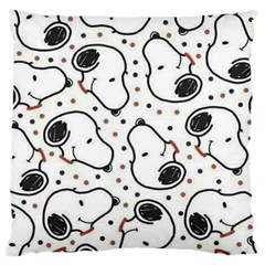 Dog Pattern Large Cushion Case (one Side) by Wegoenart