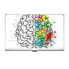 Brain Mind Psychology Idea Drawing Business Card Holder by Wegoenart