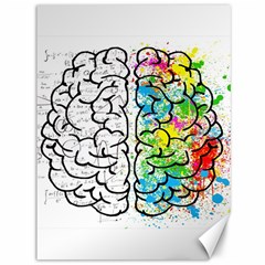 Brain Mind Psychology Idea Drawing Canvas 36  X 48  by Wegoenart