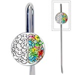 Brain Mind Psychology Idea Drawing Book Mark Front