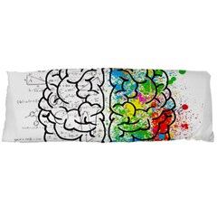 Brain Mind Psychology Idea Drawing Body Pillow Case Dakimakura (two Sides) by Wegoenart