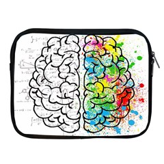 Brain Mind Psychology Idea Drawing Apple Ipad 2/3/4 Zipper Cases by Wegoenart