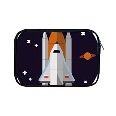 Rocket Space Universe Spaceship Apple Ipad Mini Zipper Cases by Wegoenart