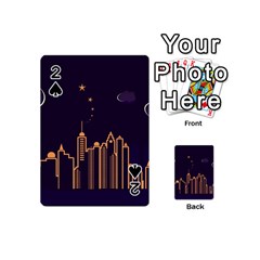 Skyscraper Town Urban Towers Playing Cards 54 Designs (mini)