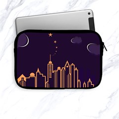 Skyscraper Town Urban Towers Apple Ipad Mini Zipper Cases by Wegoenart