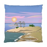 Vacation Island Sunset Sunrise Standard Cushion Case (Two Sides) Front