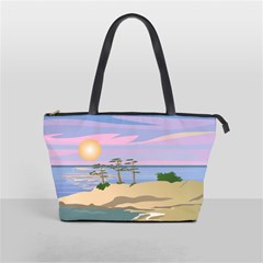 Vacation Island Sunset Sunrise Classic Shoulder Handbag