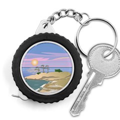 Vacation Island Sunset Sunrise Measuring Tape