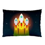 Rocket Take Off Missiles Cosmos Pillow Case (Two Sides) Front