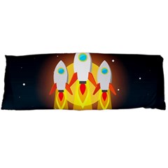 Rocket Take Off Missiles Cosmos Body Pillow Case (dakimakura) by Wegoenart