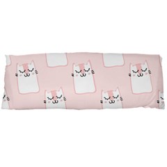 Pattern Pink Cute Sweet Fur Cats Body Pillow Case Dakimakura (two Sides) by Wegoenart