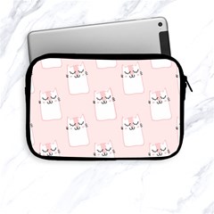 Pattern Pink Cute Sweet Fur Cats Apple Ipad Mini Zipper Cases by Wegoenart