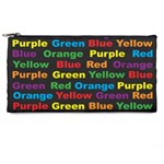 Red Yellow Blue Green Purple Pencil Cases Front