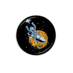 Astronaut Planet Space Science Hat Clip Ball Marker by Wegoenart