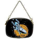 Astronaut Planet Space Science Chain Purse (Two Sides) Back