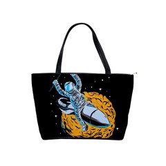 Astronaut Planet Space Science Classic Shoulder Handbag by Wegoenart